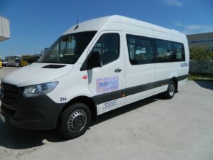 Scuolabus usato Codice 314 Scuolabus usato Mercedes Sprinter - 32+1+1 posti, Classe Euro Euro 6/D, anno 2021, Gasolio