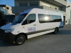 Scuolabus usato Codice 340 Scuolabus usato Mercedes Sprinter - 32+1+1 posti, Classe Euro Euro 6/D, anno 2021, Gasolio